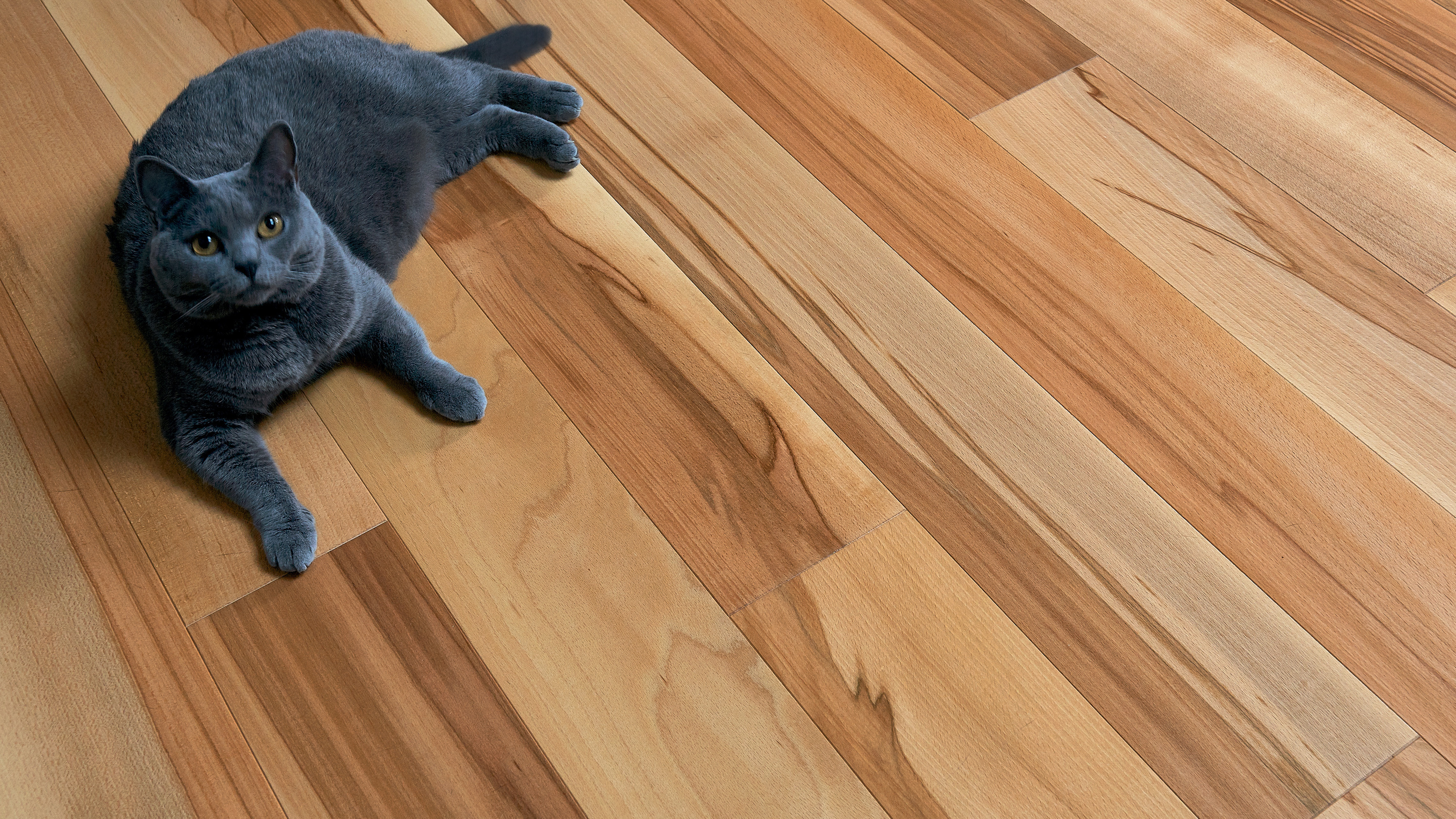 Floor Flamed Beech Satin Diva 139 Engineered Wood Floor